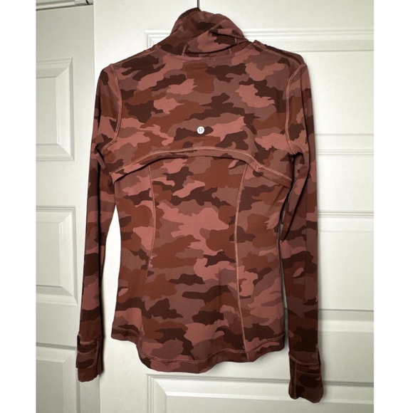 Lululemon Define Hooded Jacket Heritage 365 Camo Deep Coal Multi in Size 6 - Picture 4 of 12